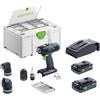 Festool Trapano avvitatore a batteria T 18+3 HPC 4,0 I-Set