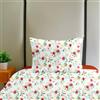 Ruggeri - Set lenzuola Floreali - Made in Italy - 100% Puro Cotone - Collezione Flower Mon Amour (Singolo, Voglia di Tulipani)