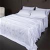 Ferò Parure copripiumino Jacquard Luxury in raso di cotone 300 TC
