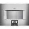 Gaggenau PRONTA CONSEGNA - Gaggenau Forno combinato a vapore con comandi in basso e cerniere a destra da incasso BS474112 finitura inox da 60 cm