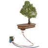 Noch® Albero Micro Motion con Altalena, Albero modellismo, Altezza 12,5 cm per la Traccia N, Ideale con Effetto Movimento