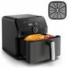 Moulinex Easy Fry Mega EZ855H Friggitrice ad Aria 7.5L 2020W Grigio Antracite