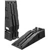 VEVOR Rampa di Carico per Auto, Altezza di Sollevamento 170 mm, Rampa per Sollevamento per Auto da Officina, Cambio Olio e Riparazione Camion, Ogni Pezzo Carico 1814 kg, Nero 2 Pezzi