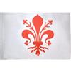 AZ FLAG Bandiera Firenze 90x60 cm Stendardo Italiana Poliestere 100D Asola | Uso interno ed esterno bandiera decorativa doppie cuciture e bordi rinforzati con guaina per asta