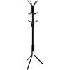 Amazon Basics Appendiabiti in metallo, Nero, 49.5 x 49.5 x 169 cm (L x W x H)