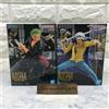 Banpresto One Piece Trafalgar Law Roronoa Zoro Figure Set Battle Record Collection New JP