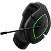 Gioteck Tx50 - Cuffie Gaming - Cavo Audio Jack 3, 5 Mm - Cancellazione del Rumore - Controllo del Volume, Nero/Verde