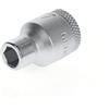 GEDORE Inserto per Chiave a Bussola, Attacco 3/8 pollici, 10 mm, Bocca Esagonale, Chiave a Bussola 7 mm, Utensile, 30 7, Acciaio Cromato