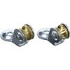 Chapuis VPSL1 2 pulegge asciugatrice - materiale: acciaio zincato - Diametro: 12 mm - per corda da: 3 mm - colore: Metallo, Grigio, Set di 2 pezzi