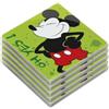 Egan Set 5 sotto Bicchieri Collezione Disney Mickey Mouse I Am. Set 5 sotto Bicchieri di Mickey Mouse I Am Verde in Ceramica Smaltata. La referenza è: 220025.