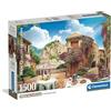 Clementoni - Puzzle 1500 Pezzi per Adulti e Ragazzi, Collection, Tema Panorama Italiano, con Poster Incluso, Compact Box, Idea Regalo Uomo e Donna, Made in Italy, 84,5x59,5 cm, 31733