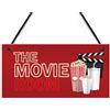 RED OCEAN Home Cinema Sala Appeso Segno Home Decor Regalo Uomo Grotta Capannone Estate Casa