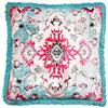 Mandala Life ART Fodera per cuscino da pavimento quadrato bohémien - 65 cm - 100% cotone - Custodia pouf per pouf per soggiorno, camera da letto, patio e altro