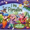 2M I tre porcellini. Libro puzzle