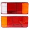 Easy Link 2 Pezzi Lenti per Fanali Posteriori Compatibili con Iveco Daily Peugeot Boxer Fiat Ducato Citroën Jumper Jumpy C25 VW Transporter T5 Renault Master Rimorchi Camion Telaio Piattaforma Furgoni