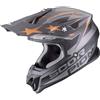 Scorpion Casco Moto Cross Enduro ScorpionVX-16 EVO AIR PATRIOT Argent