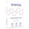 EVERLAB Test ormonale donna - 5 ormoni importanti rapidamente & facilmente controllare | Test salivare per estradiolo, progesterone, DHEA, testosterone e cortisolo | autotest per la casa