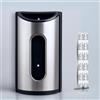 Rankomu Dispenser di sacchetti di plastica in acciaio inox per cucina - Pratico supporto portaoggetti e organizer in acciaio inox 430, montaggio a parete o armadio, risparmio di spazio, contiene 15-20