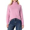 Amazon Essentials Pullover Dolcevita in Misto Cotone, Vestibilità Rilassata Donna, Malva, XL