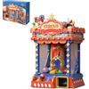 PAN TASY PANTASY Kit per costruzione di artigli da circo retrò con luci e musica | Modello di macchina arcade interattiva con funzione di artiglio, set da collezione per adulti e ragazzi