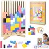 Jadyon Puzzle Di Legno, Puzzle Bambini, Puzzle In Legno Impilabile, Tangram Bambini Set, Giocattoli Di Formazione Del Cervello, Giochi Montessori Bambini 3 4 5 6 Anni, Regali Educativi Per Bambini
