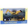 NEW-RAY ITALIA SRL New Ray New Holland Trattore con Veicoli Scala 1:55