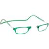 CliC Eyewear - Occhiali da Lettura - Con Calamita Flessibili - Original CLASSIC - Occhiali da lettura uomo e donna (3.0, Green)