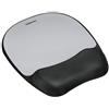 Fellowes Tappetino mouse con poggiapolsi FELLOWES Memory Foam - argento 27,6x23,2x3,2 cm - 9175801