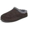 Deer Stags Mens Slippers, Pantofole Uomo, Carbone, 42 EU Larga