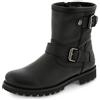 Panama Jack Felina Igloo - Stivali da Motociclista Donna, Nero (Negro B18), 40 EU