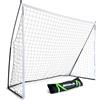 QUICKPLAY Kickster - Porta da calcio ultra portatile, montaggio facile e veloce, con rete da calcio e borsa per il trasporto, disponibile in 7 misure