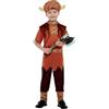 SMIFFYS Costume Vichingo, marrone, con top, pantaloni e cappello Halloween