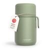 LARS NYSØM Barattolo Termico in Acciaio Inox - Contenitore Pranzo Ermetico per Alimenti Caldi e Freddi, Thermos Bocca Larga per Zuppe, Lavoro e Viaggio (Sage Green, 700ml)