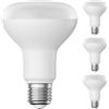 ledscom.de 4 pezzi E27 lampadina LED, R80, bianco caldo (2700 K), 10 W, 935lm, opaco
