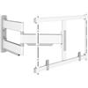 Vogel's Elite 5645 - Supporto da parete per TV da 40-77 pollici, orientabile fino a 180°, Full Motion TV max. VESA 600x400, compatibilità universale
