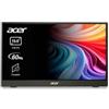 Acer PM161QB1BMIUUX Monitor Portatile 15.6 IPS 60Hz Full HD 4ms Multimediale USB-C HDMI