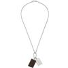 Emporio Armani EGS3252040 - Collana da uomo in acciaio inox argentato