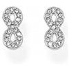 Thomas Sabo Orecchini da donna in argento 925 con zirconi bianchi taglio brillante - SCH150020