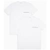Emporio Armani Man's Core Logoband - T-Shirt Girocollo da Uomo, Confezione da 2, Blu, S, Taglia Normale, Blu Armani/Blu Armani, S