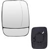 Mingke Vetro Specchio Retrovisore Riscaldabile Lato Destro per Renault Trafic III Opel Vivaro B 2014-2021 Nissan NV300 Fiat Talento 2016-2021
