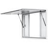 VEVOR Finestra di Servizio per Camion di Cibo 85 Gradi 1248x943 mm Lega Alluminio, con 4 Finestre Scorrevoli Orizzontali Porta Tendalino e Gancio di Trascinamento, Cibo Finestra per Rimorchio Camion