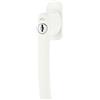 Roto Maniglia Line serrabile 100 Nm senza logo, bianco traffico, lunghezza perno 40 mm