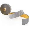 Quest Anti-Rutsch Streifen autoadesivi in PVC - 5 m x 35 mm - Protezione antiscivolo per scale, scalette, bagno e superfici lisce - Grigio
