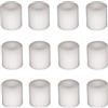 Universal Hardware Distanziali in nylon, manicotti distanziatori, bianchi, 10 pezzi, dischi distanziali