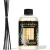 COCORRÍNA Ricarica Diffusore Ambiente 500ml con 8 Bastoncini, Black Forest, Profumo Lungo Durata con Oli Essenziali Naturali, Camera da Letto e Bagno