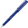Lamy safari blue - Stilografica con impugnatura ergonomica e pennino in acciaio lucido misura EF - ideale per qualsiasi scrittura e calligrafia - cartuccia T 10 blue inclusa - destrimani