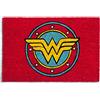 Excelsa Wonder Woman Zerbino, Fibra di Cocco, Rosso, 40x60x1.5 cm