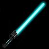AYESY Lightsaber RGB a 7 Colori Modificabili,Addebitabile Laser Telescopiche Lightsaber Giocattolo,Manico Lunghezza Regolabile 34-66 cm,Soundfont di Battaglia di Film Simulati,per Halloween Cosplay