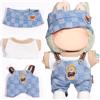 AICase per vestiti Labubu/per abiti Labubu, set di vestiti per bambola Lububu da 17 cm, set di 3 pezzi di abbigliamento per LA BUBU, accessori eleganti e adorabili per bambole (senza bambola) (D_Style