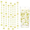 LuyoNova 20 Pezzi Perle Oro Floating Pearls Beads per Candele Galleggianti Perle Galleggiant per Vaso,Riempitivo per Bottiglie D'Acqua,Matrimonio,Decorazione Centrotavola (1.2M) Senza Candele